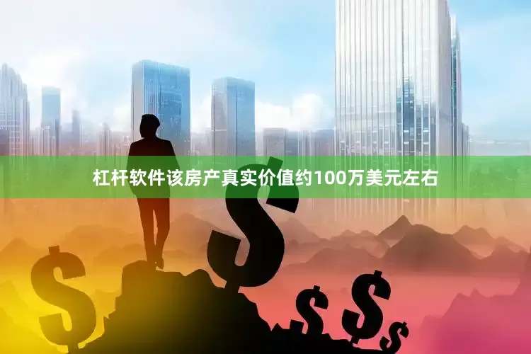 杠杆软件该房产真实价值约100万美元左右