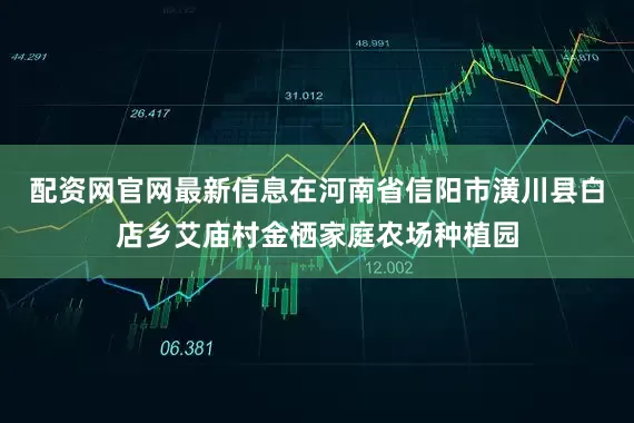 配资网官网最新信息在河南省信阳市潢川县白店乡艾庙村金栖家庭农场种植园